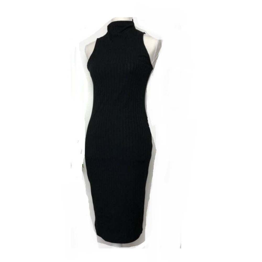 Black Body Con Dress